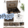ÇAKMAK + TESBİH + KUTU MAVİ DÜZ PÜSKÜL